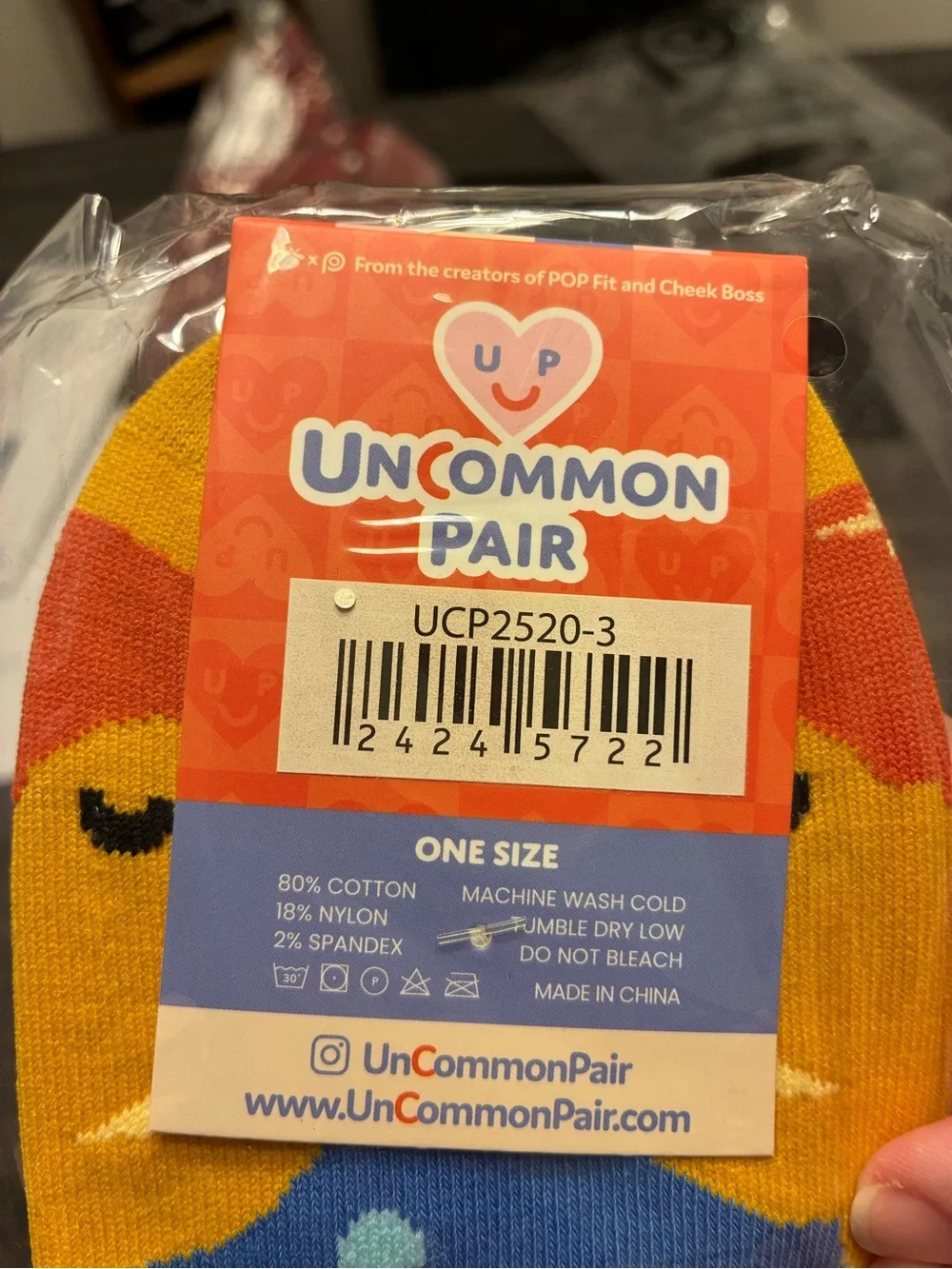 🧦 5-Pair UnCommon Pair Fun Novelty Socks Bundle NWT